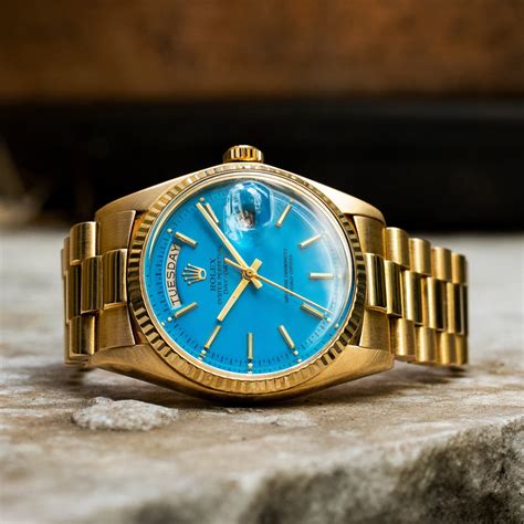 light blue rolex day date